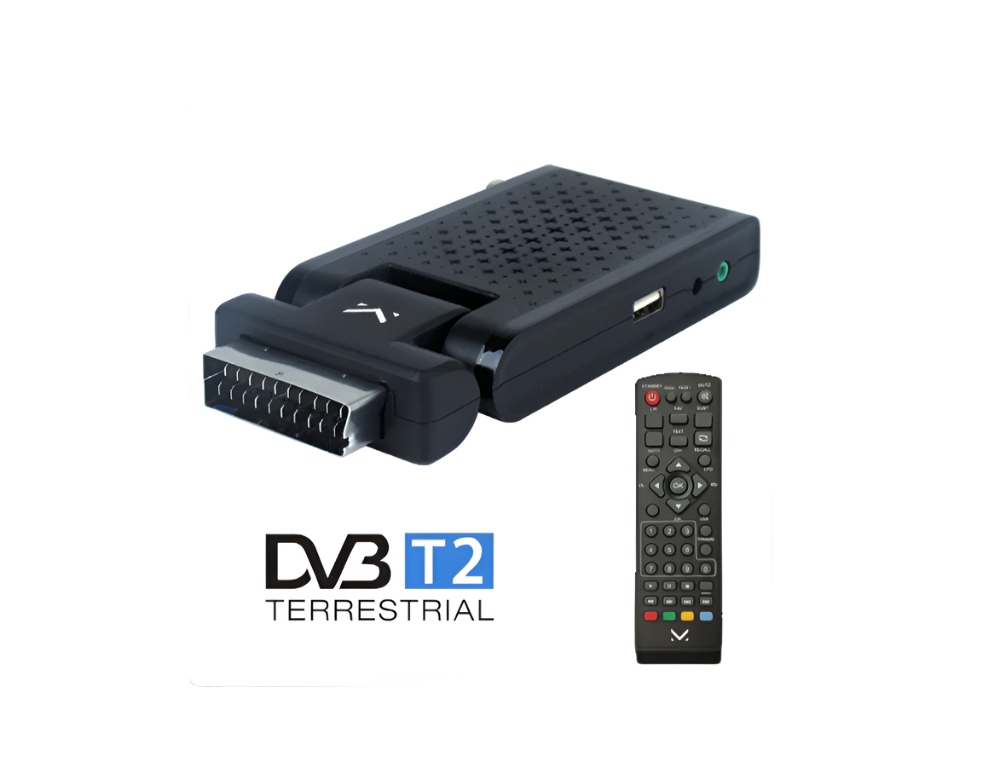 MINI DIGITAL TERRESTRIAL DECODER DVB-T/T2 HD SCART