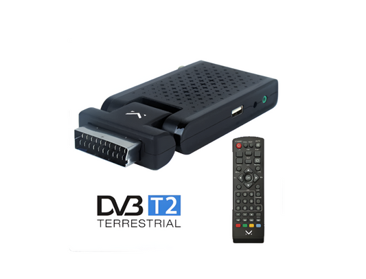 MINI DIGITAL TERRESTRIAL DECODER DVB-T/T2 HD SCART