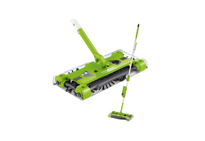 MAXXMEE-Wireless Swivel Sweeper G2 Cordless Broom with 360° Rotation