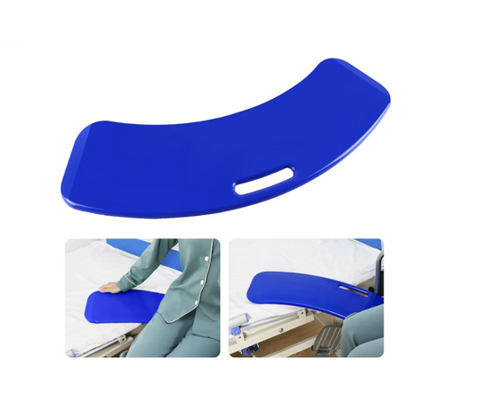 YHK Sliding Transfer Boards, Sliding Boards to Transfer to Wheelchairs, Seniors from Bed to Chair, Car, Slide Assist Device, Sliding Boards Hold up to 330 lbs (Blue)