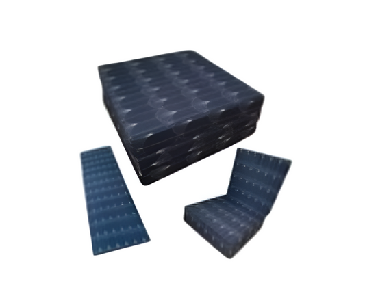 LIVARNO home foldable mattress, seat, pouffe, removable cover, 190x65