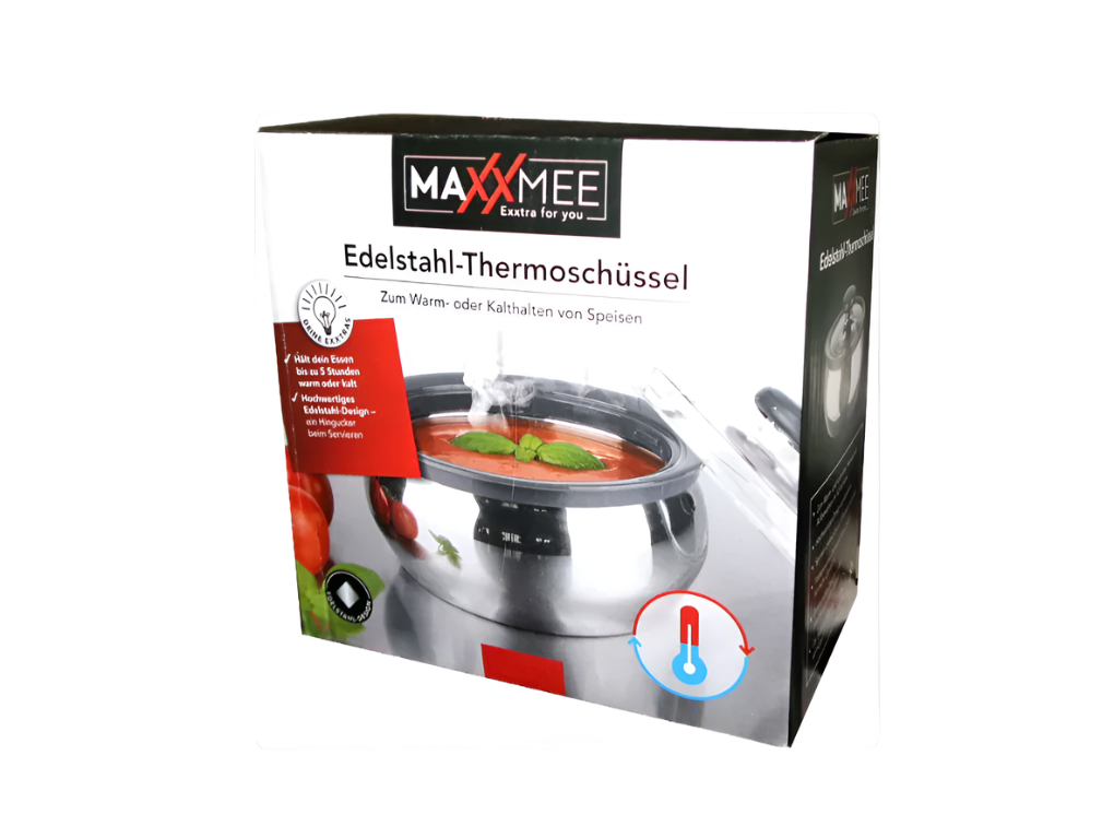 MAXXMEE Stainless Steel Thermo Bowl