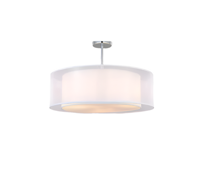 SPARKSOR Ceiling Light - Modern Fabric Pendant Light Shade