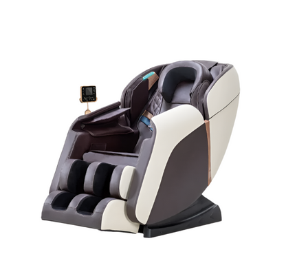 Luxury Full-Body Shiatsu Massage Chair with Hi-Fi Sound, Zero-Gravity Experience & Heat Therapy