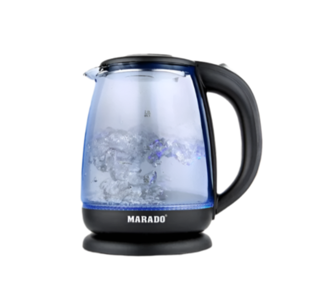 MARADO Electric Glass Kettle - 2L 1500 W