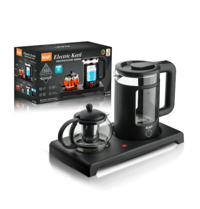 RAF European Kettle 1.8L+0.6L Thermal Kettle Tea Art Set