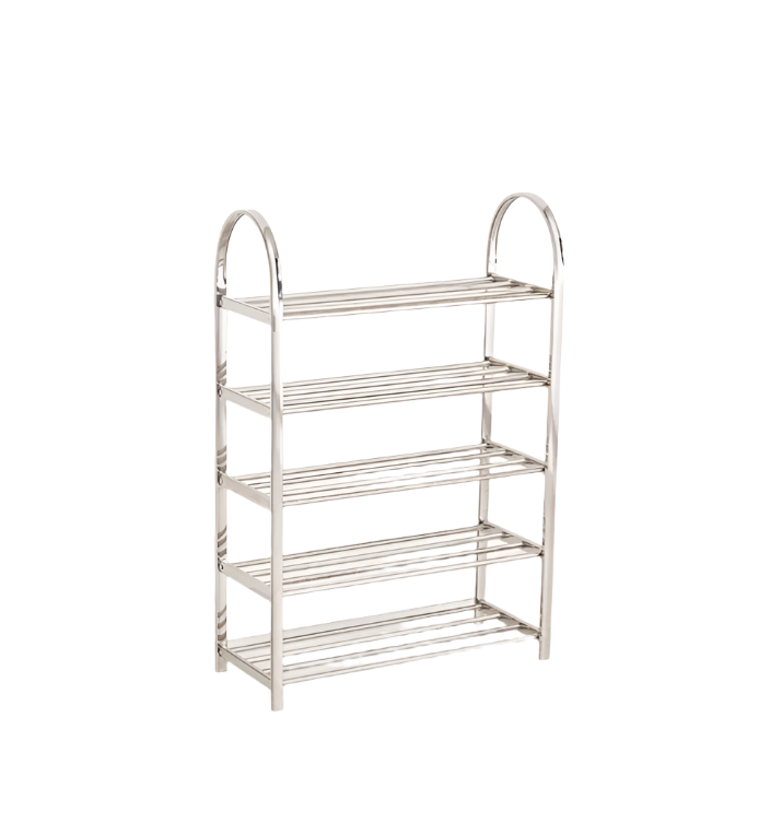 Stainless Steel Multilayer Folding Shoe Rack for Shoes, Books, and Clothes & Multi-Purpose Storage - 12/ 20 Pair Capacity