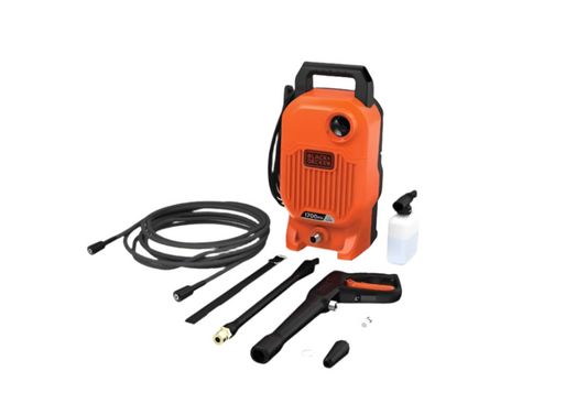 BLACK+DECKER 1700W, 125 Bar Corded Pressure Washer