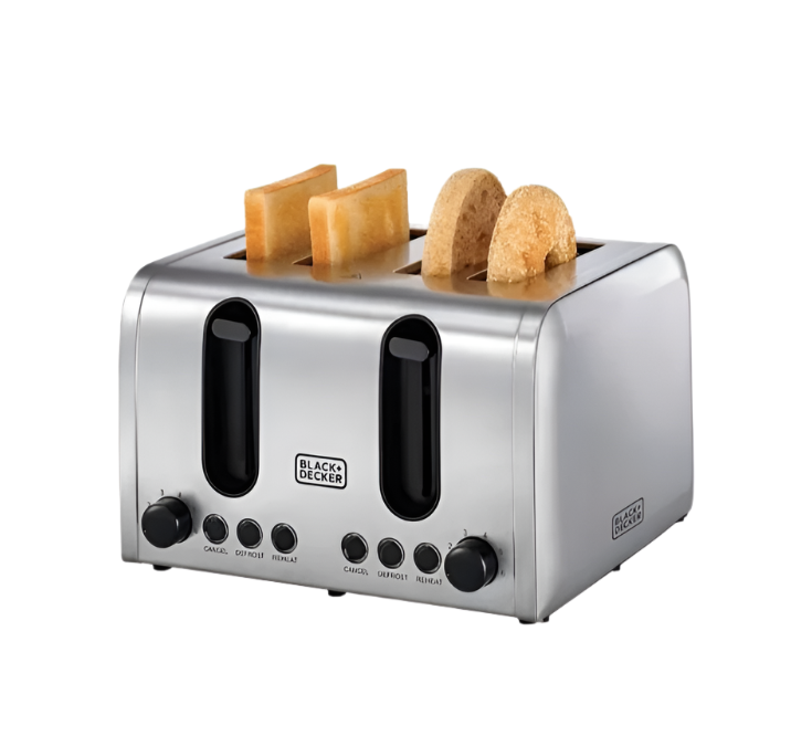 BLACK+DECKER Toaster 4-Slice