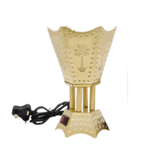 Electric Arabic Oud Bakhoor Burner Mabkhara - Gold