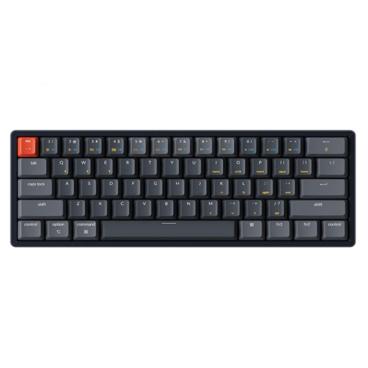 لوحة مفاتيح ميكانيكية K12-B2 ذات 61 مفتاحًا بتقنية Gateron - أزرق