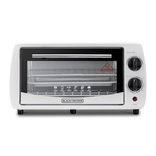 BLACK+DECKER Double Glass Toaster Oven 9L