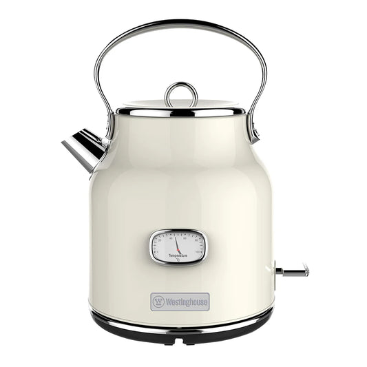 Westinghouse Electric Kettle Retro - White