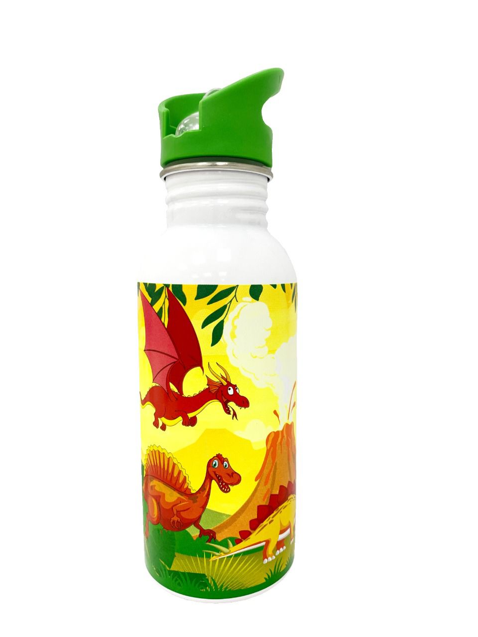 Magic Color Changing Bottle with Sipper Straw - 600 ML Stainless Steel