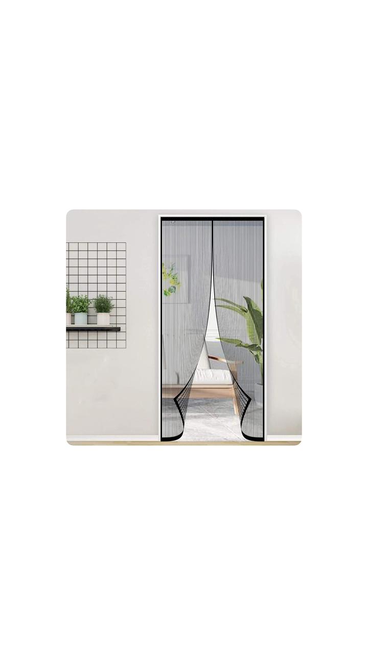 Magnetic Closure Mesh Door Curtain