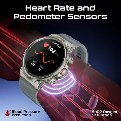 Promate 1.85" Round Screen Fitness Tracker Smartwatch with BT Calling