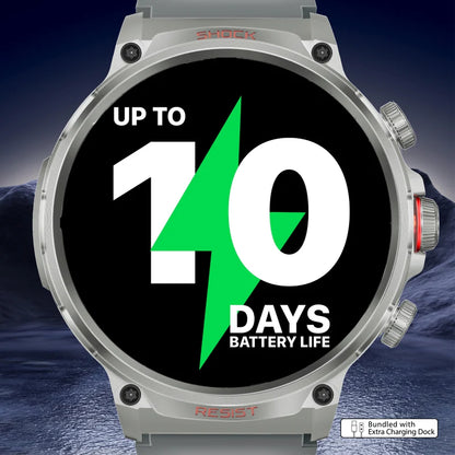 Promate 1.85" Round Screen Fitness Tracker Smartwatch with BT Calling