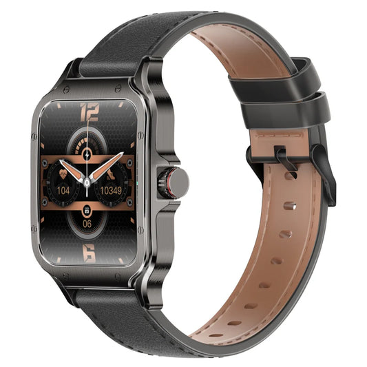 ساعة بروميت الذكية لتتبع اللياقة البدنية مقاس 1.78 بوصة مع خاصية الاتصال عبر البلوتوث