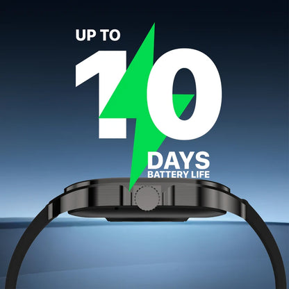 ساعة بروميت الذكية لتتبع اللياقة البدنية مقاس 1.78 بوصة مع خاصية الاتصال عبر البلوتوث