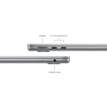 MacBook Air 13inch M3 (8CPU/10GPU/24GB/1TB) Space Grey - (EN Keyboard)