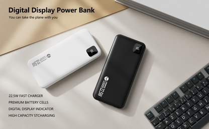 Capacity 10000mAh/3.7V, Colour - Black/White