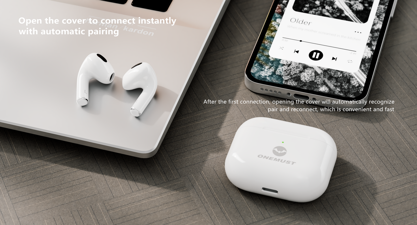 Wireless Version V5.1, CASE Battery Capacity 320mAh, Waterproof Rating IPX5