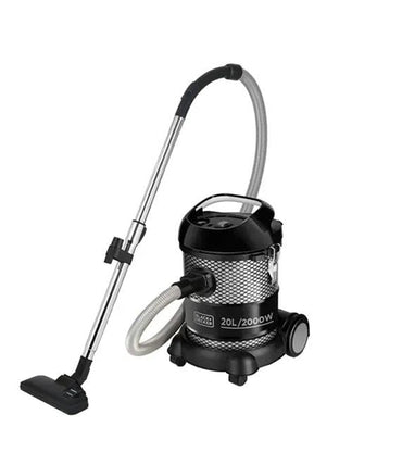 BLACK+DECKER Dry Drum Vacuum Cleaner + Blower Function 2000W, 20L