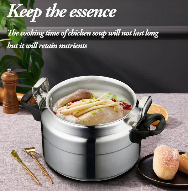 طنجرة ضغط مصنوعة من سبائك الألومنيوم