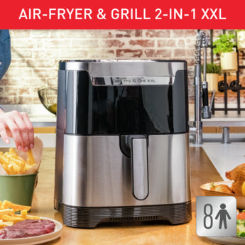 EY801D27 Tefal Easy Fry & Grill 2-in-1 XXL Air Fryer, 1850W, 6.5L