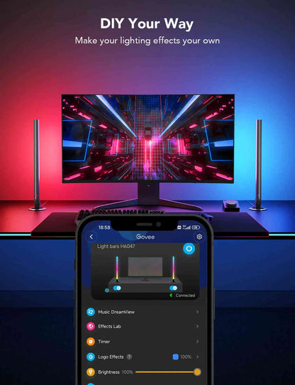 Govee Smart Gaming Light Bars - H6047