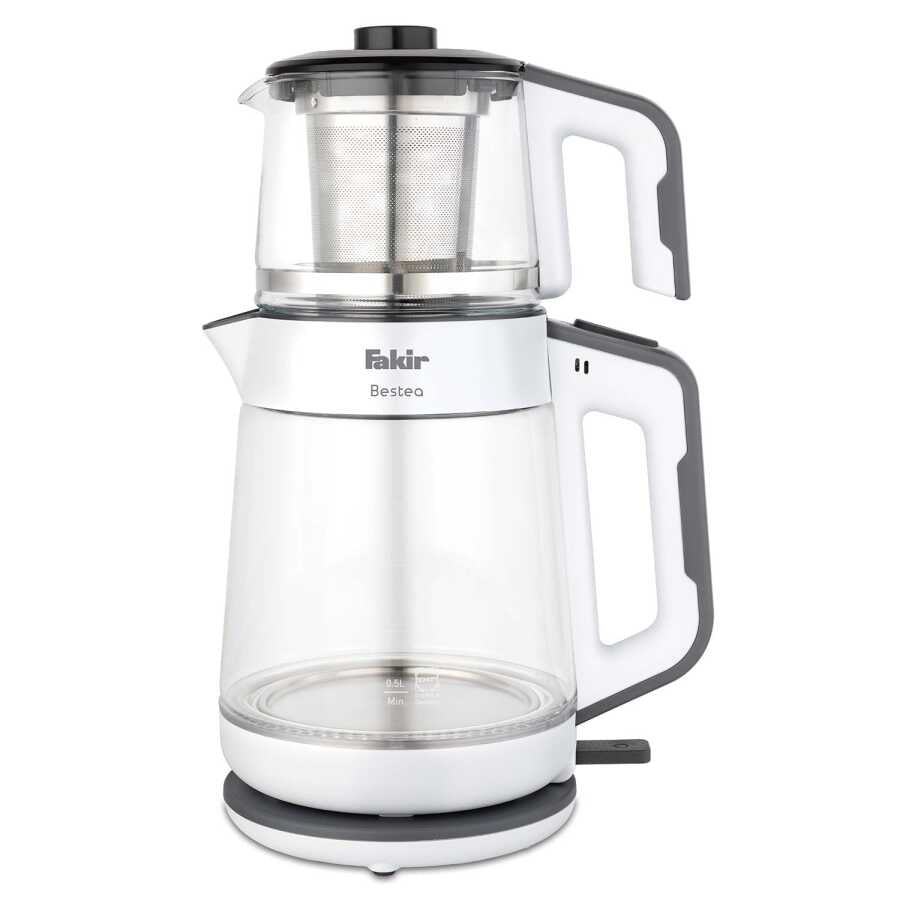 FAKIR 1900W Besta Tea Maker - White/Grey