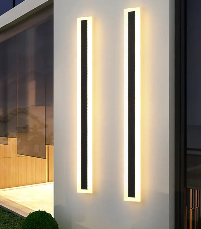 YANSUN Outdoor Modern LED Wall Sconce Fixture