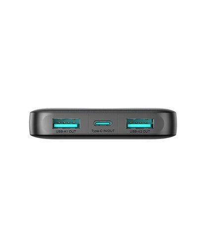 باور بانك JOYROOM JR-PBF12 LED بقوة 2.4 أمبير و22.5 واط وسعة 10000 مللي أمبير في الساعة