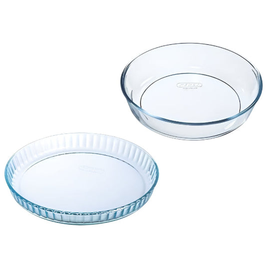 Pyrex Set Of 2 Molds (2.1 + 1.4 L)