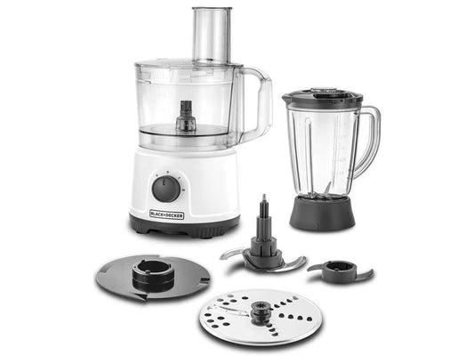 BLACL+DECKER Multifunction 5 In 1 Food Processor 800W, 2L