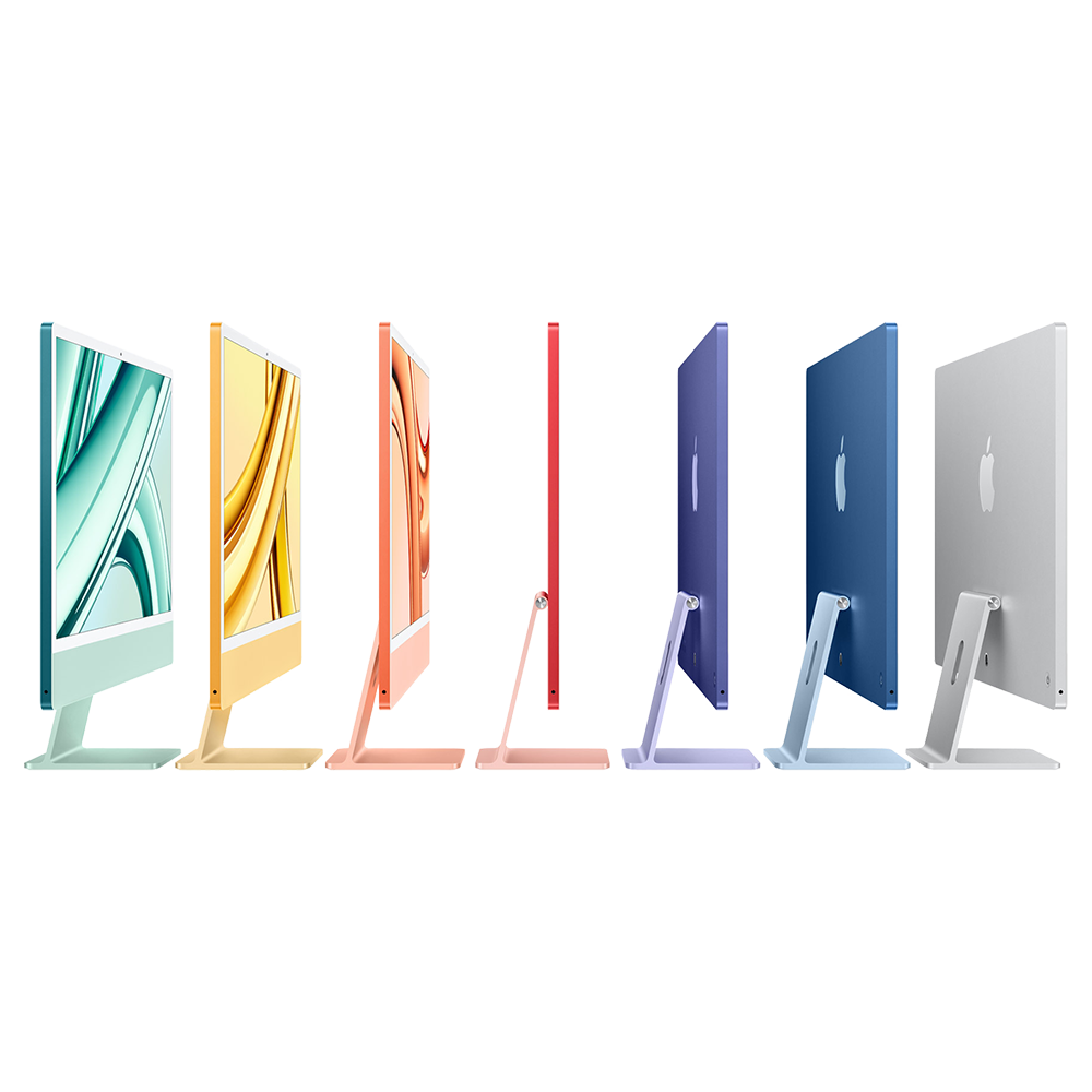 APPLE IMAC Z19D0019S 24 M3 8CPU 10GPU 24GB 1TB-SILVER(ARABIC)