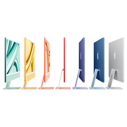 APPLE IMAC Z19D0019S 24 M3 8CPU 10GPU 24GB 1TB-SILVER(ARABIC)