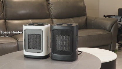 RAF Elegant 1500W Portable Electric Ceramic Heater with Adjustable Thermostat