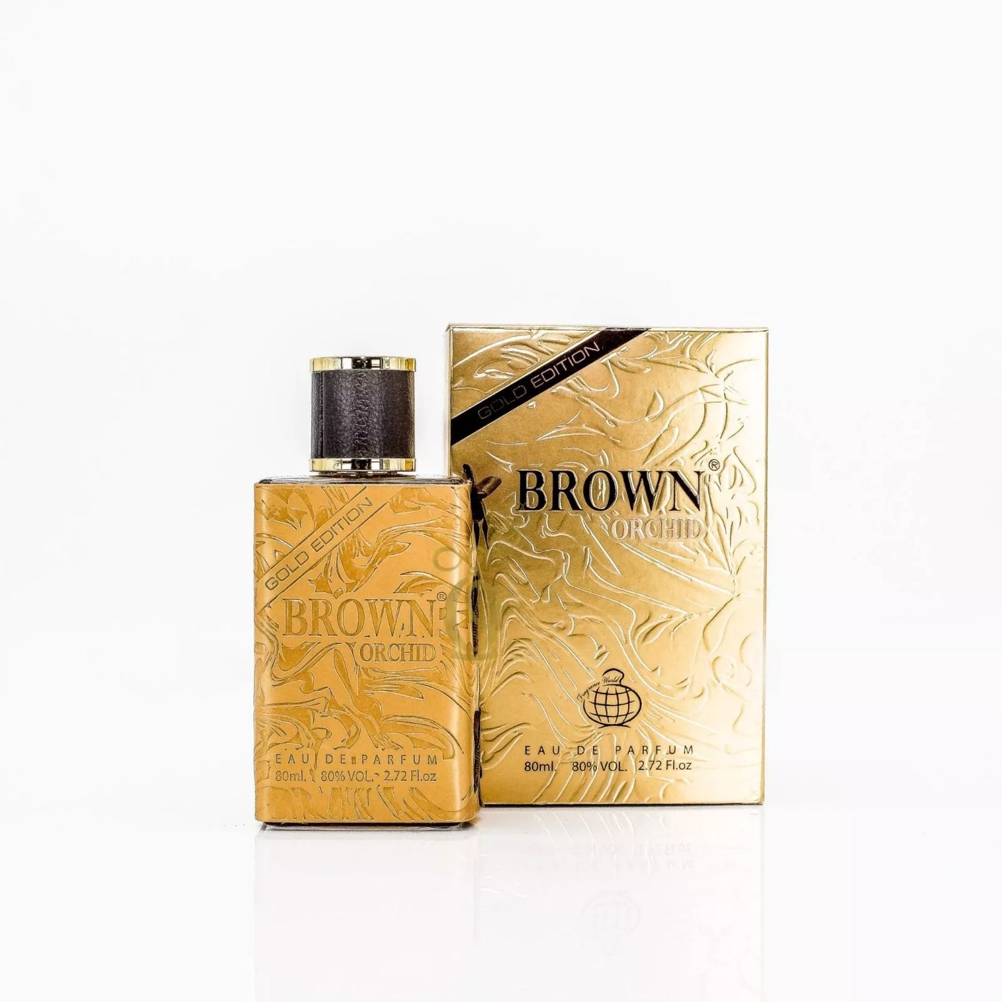 BROWN ORCHID GOLD EDITION Eau de Parfum 80ml with Free Deo by Fragrance World