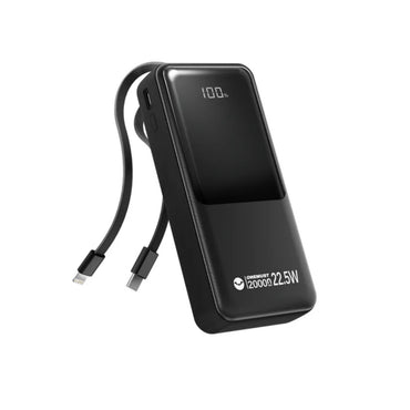 Capacity 20000mAh/3.7V, Colour - Black/White