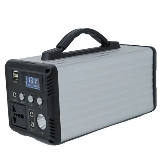 300W 12.8V 10A Portable High-Capacity Solar Energy Storage System for Outdoors with Multi-Charging Options