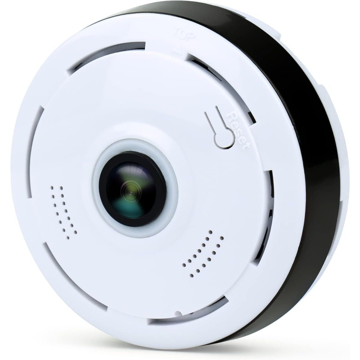 360° Panoramic WiFi Security Camera with HD, Motion Detection, Night Vision, Two-Way Audio & Fisheye Lens Monitoring System