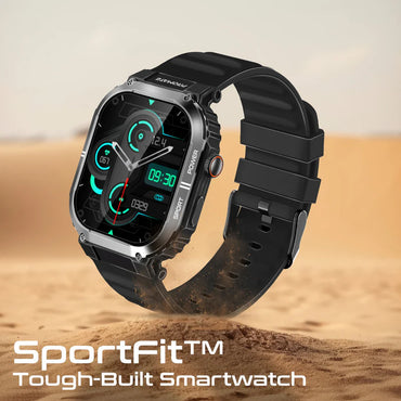 Promate 2.01" Fitness Tracker Smartwatch with Bluetooth Calling