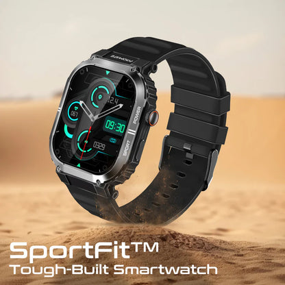 Promate 2.01" Fitness Tracker Smartwatch with Bluetooth Calling
